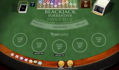 Blackjack Surrender Rules
